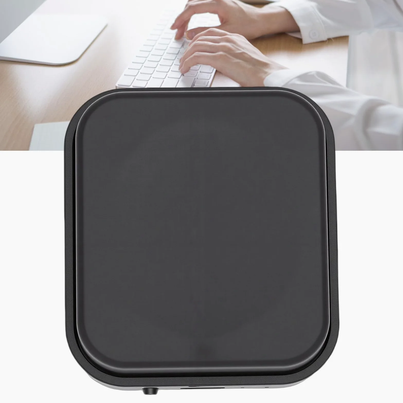 Vikye Tastierino a Tasto Singolo, Tastierino Macro a 3 Livelli, Programmabile con Bluetooth/2.4G/cablato, Input di 18 Caratteri, Tasto Grande, per Personalizzazione di