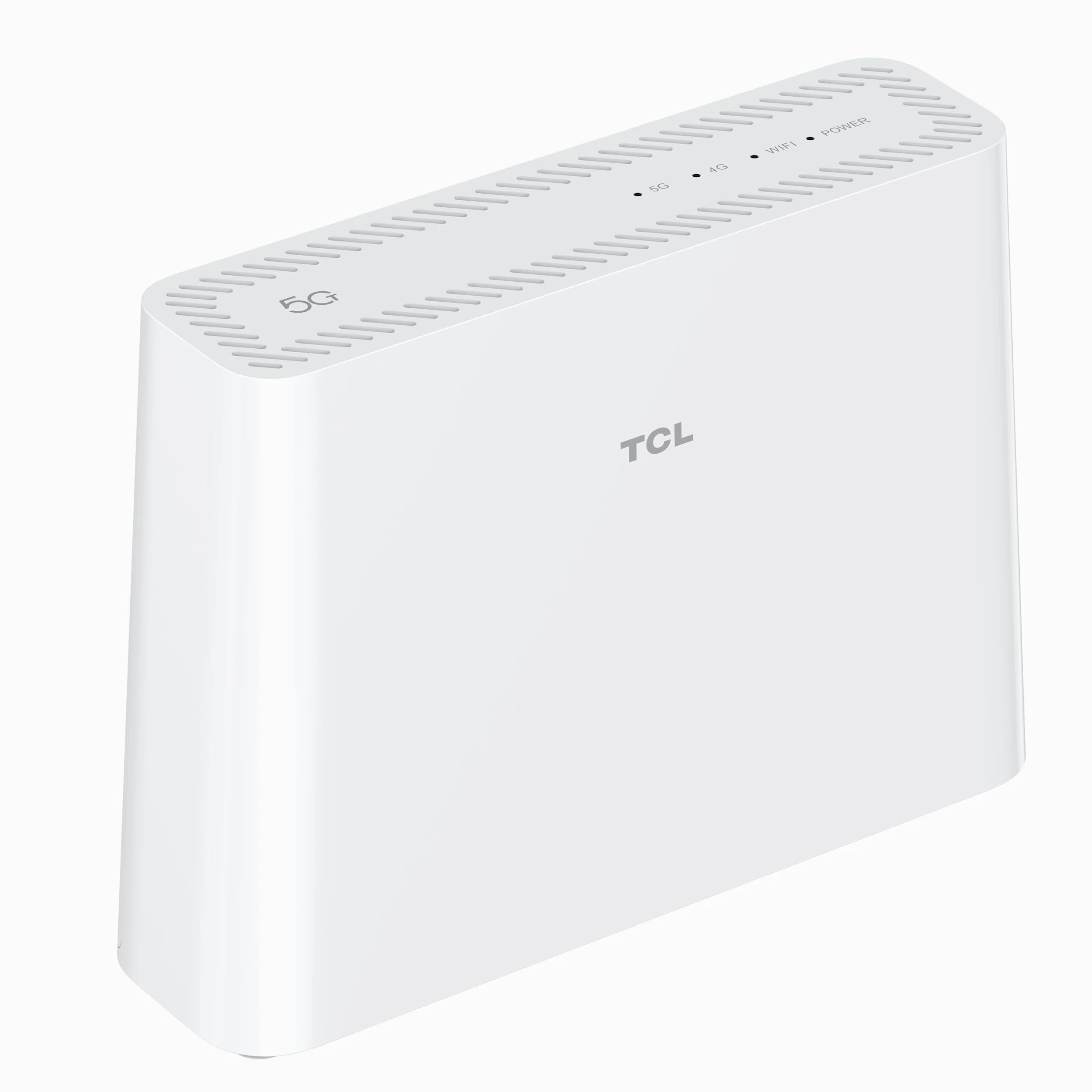 TCL LinkHub - HH512 Router 5G Ultra Fast, Dual Band, supporto scheda SIM, WiFi 6E, Hotspot fino a 32 Utenti, White [Italia]