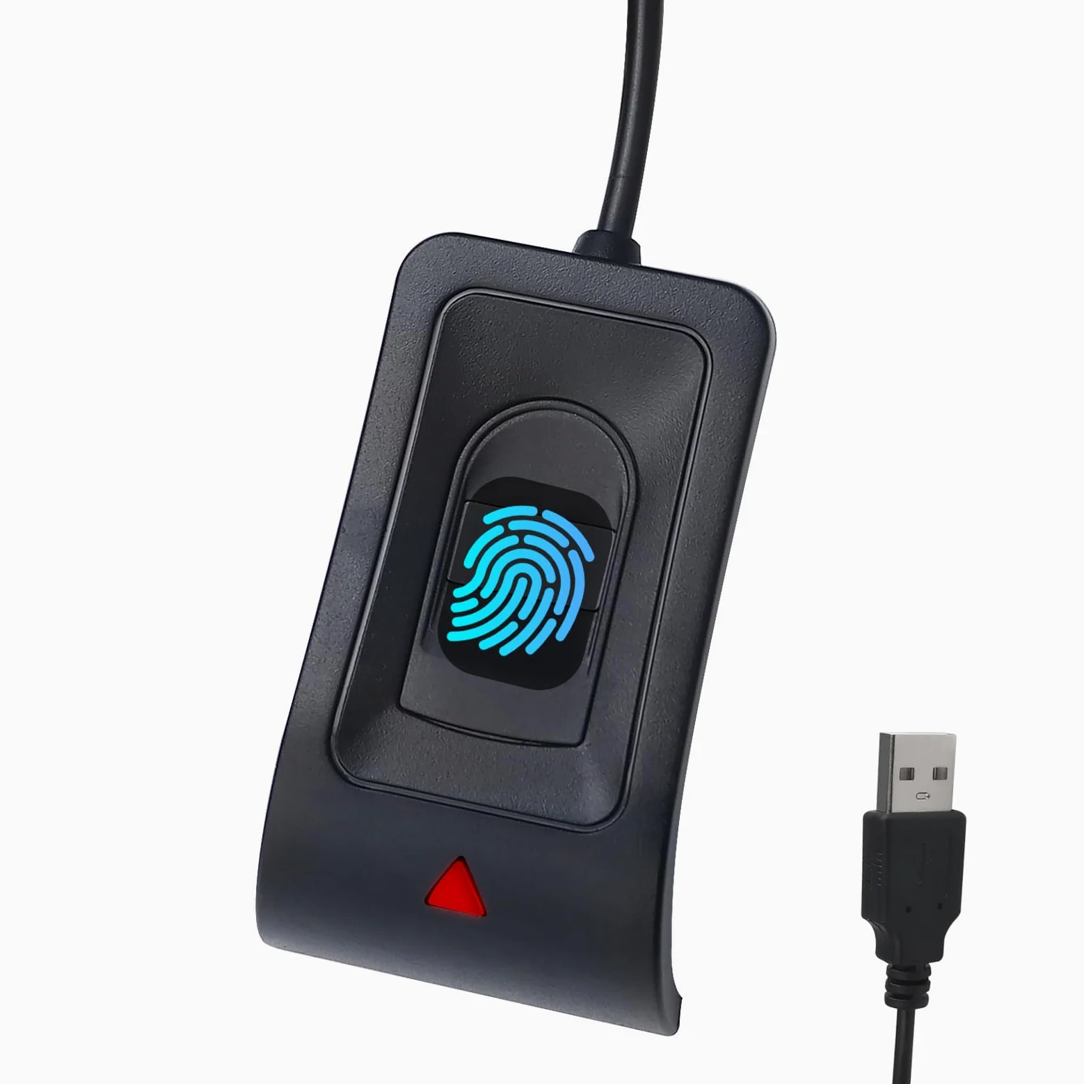 JIANBOLAND Lettore di impronte digitali USB per Windows10/11, installazione automatica del driver plug-and-play Windows Hello con cavo di prolunga da 1,5 m, funzionamento senza password di Windows